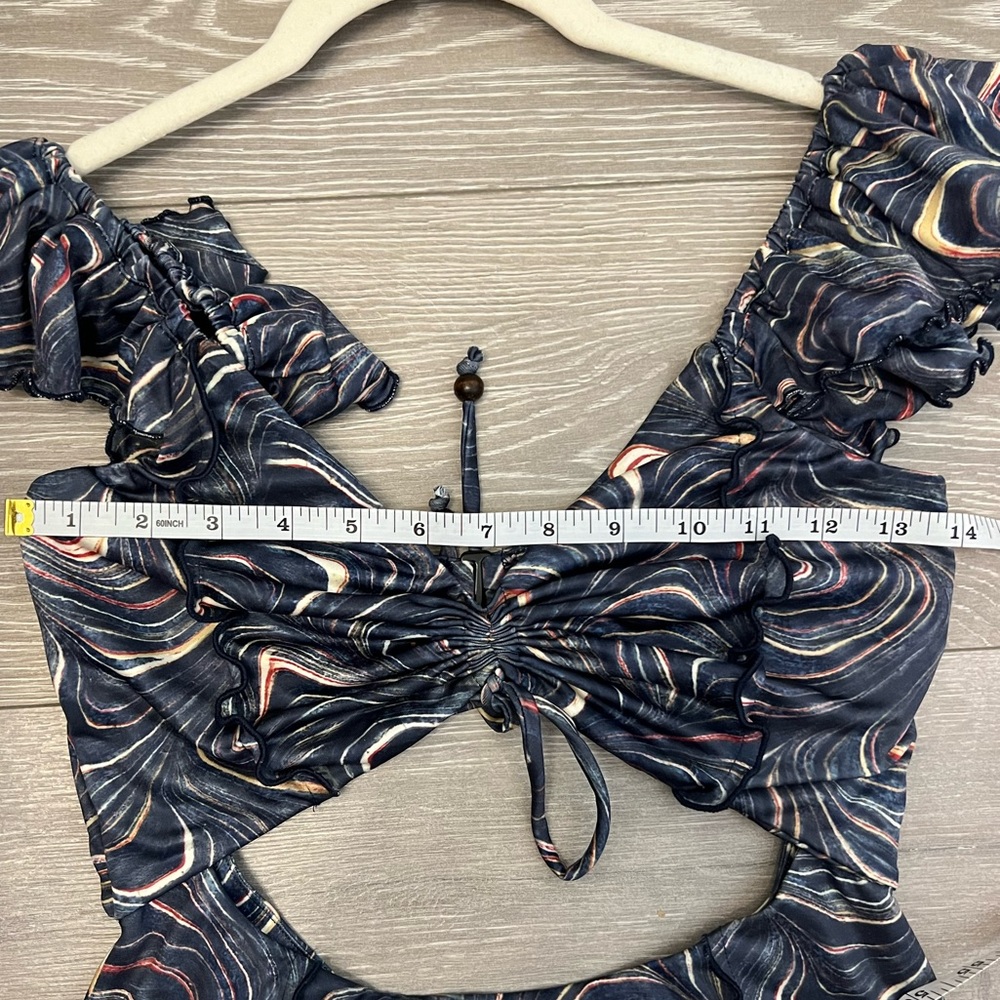 Sea NY Women’s Amara cutout One Piece, Multi color, sample size S/4 - Picture 12 of 14